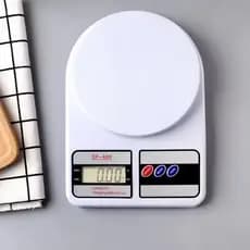 Kit Balança Digital de Cozinha + 3 Potes Inox Marmita Vedados | Praticidade Verão