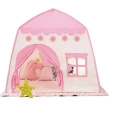 Barraca Tenda Cabana Toca Dobravel casa Infantil Mundo Magico Princesa