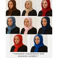 Touca feminina com gola cachecol para inverno