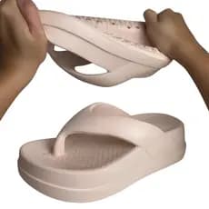 Chinelo Nuvem Tamanco Plataforma Eva Dedo Para Esporao Macio