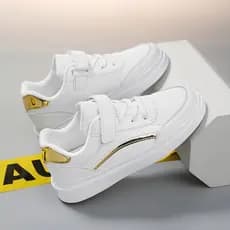 Tenis Infantil Feminino Menina Casual Branco Retrô Clássico Original Force