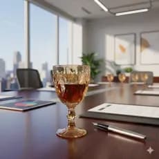 Conjunto 6 Taças Vidro Dourado 325ml Luxo Relevo Design Moderno Para Drinks