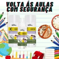 Tratamento Contra Piolhos Lendeas Shampoo Condicionador Spray Crianças Escola Infantil Creche Volta às Aulas M Mari's