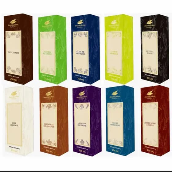Aromatizador Difusor Premium Amazônia Aromas 250ml Fragrâncias Sofisticadas Ambiente Decoração