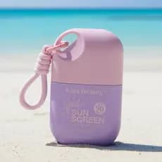 Protetor Solar Facial Kiss Beauty FPS 90 UVA/UVB 55ml Hidratante Portátil carregar na bolsa chaveiro fofo