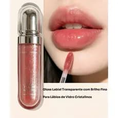 Lip gloss Hello mini Sparkling shine Dupe Hidratante Brilho Intenso Longa Duração