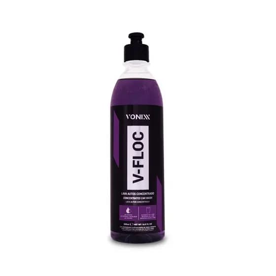 Shampoo Automotivo V-FLOC Vonixx Automotivo Lava Autos Concentrado 500ml