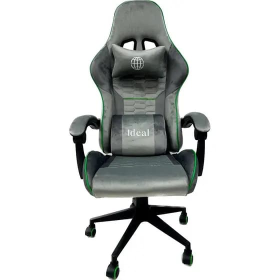 Cadeira Gamer Giratória - Cinza