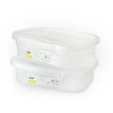Kit 2 Pote c/trava transp