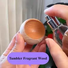 5 Pçs Óleo Essencial Tumbler Fragrância Madeira Carro Difusor Guarda-Roupa Aroma Casa
