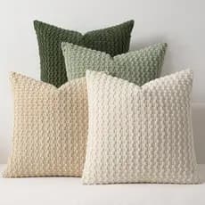 Capa De Almofada De Veludo Luxo High-End Cintura Para Sofá Quarto Cama Cabeça Decoração De Casa