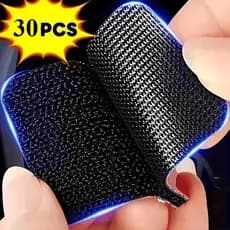 30 Pçs Quadrado Dupla Face Gancho Loop Fixadores De Tapete Resistente Autoadesivo Anti Deslizamento Almofadas Para Tapet
