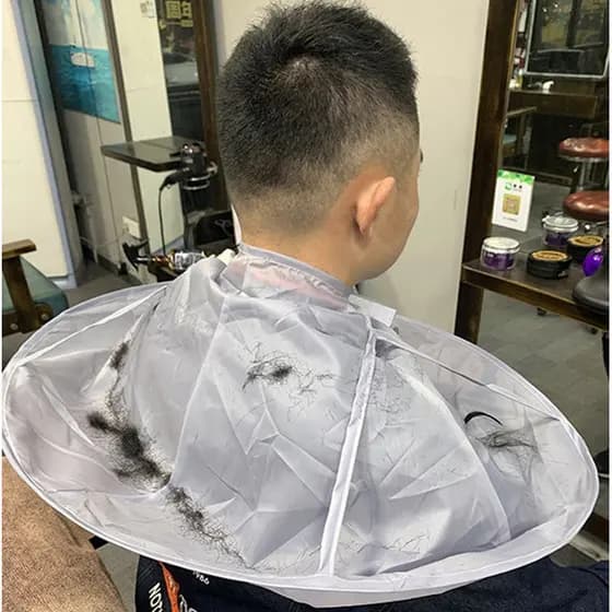1pc Acessórios De Cabelo Urdidura DIY Corte Capa Guarda-Chuva Salão Barbeiro Casa Cabeleireiro Pano