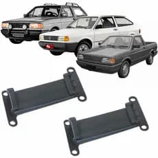Kit 2 Suporte Guia Parachoque Gol Voyage Parati & Saveiro 1980 a 1994