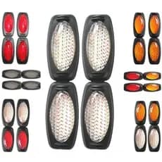 Kit 2x Protetor De Porta Automotivo Carro Olho De Gato Preto Universal