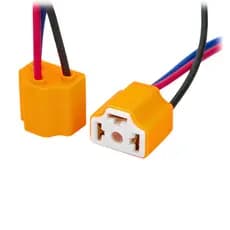 Soquete Conector Fio Plug Lâmpada Farol H4 H5 Cerâmica, Não derrete