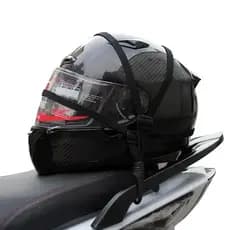 Rede Elástica para Capacete 2 ganchos aranha, pro alta qualidade