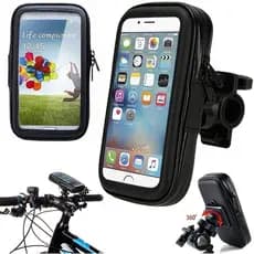 Suporte Celular Para Bike Moto Guidão Até 4 Polegadas Rotação 360 Marca Multilaser