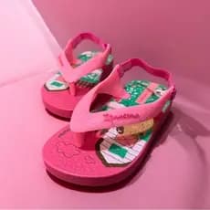 Sandalia  Chinelo Grendene Baby Capivara Ipanema Infantil Meninas com elástico Original Lançamento