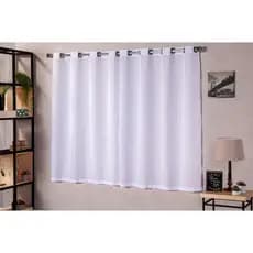 Cortina 100% Poliéster 2,00 x 1,70m Branca