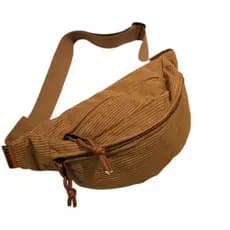 Pochete Bag Lateral Unissex Camurça Espaçosa Festa Passeio Diversas Cores