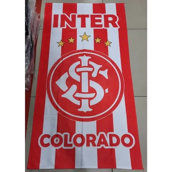 Toalha Banho Praia Time Internacional Inter Colorado Tamanho G