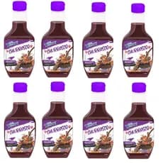 Kit Molho Ipet Para Caes Sabor Churrasco 8 Uni