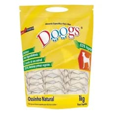Petisco Pet Ossinho Vegetal Doogs para Cachorro 2/3 (1kg)