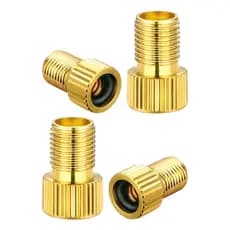 4 Bico Adaptador Válvula Câmara Ar Bike Presta/schrader