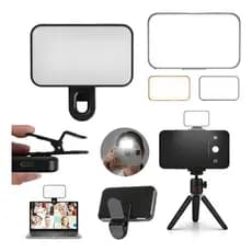 Mini Iluminador Luz Celular Led Videoconferencia Flash