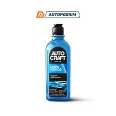 Limpa Vidros e Para-brisa Automotivo 500ML - Autocraft - Limpador de Manchas de Gordura para Carros