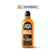 Lava Auto Neutro Concentrado com Cera 500ML - Autocraft - Desengordura, Limpa e Protege