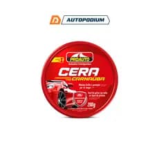 Cera Tradicional com Carnaúba 200G - Proauto - Polimento Automotivo para Qualquer Pintura