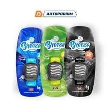 Kit 3 Cheirinho de Carro Aromatizante Painel Liquido Sensations Wave Energy Confort 5ml Proauto