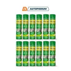 Kit 12 Espuma Mágica Aerosol 400ml Limpador uso Geral Limpeza a Seco Remove Manchas