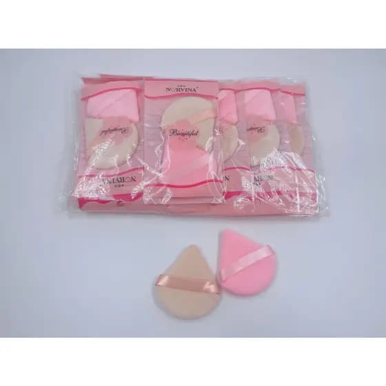 24Pcs Maquiagem Sponge Puff Soft Skin-friendly Esponja Cosmética Triangular Para Pó