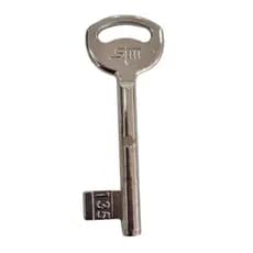 Chave Gorje Fechadura Stam Interna N° 1 3 5 Cromado Zamak