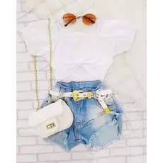 Blusa Infantil Menina Feminina Blogueirinha Moda Modinha