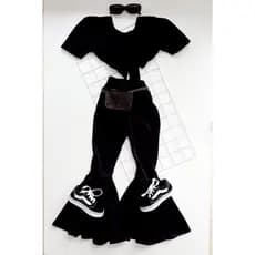 Conjunto Blogueirinha Infantil Roupa Infantil Menina Moda Blogueira