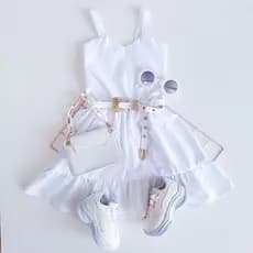 Vestido Infantil Menina Feminina Roupas Infantil Feninina Blogueirinha