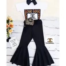 Calça Menina Feminina Infantil Flare Calca infantil Feminino