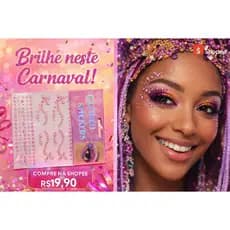 Adesivo Facial e Corporal CARNAVAL 2026