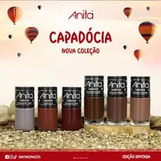 KIT 6 esmaltes Anita Coleção Capadócia