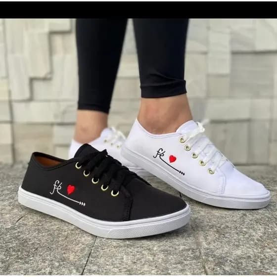 Tênis Casual Tenis Feminino Fe Leve confortável Promoçao dia dia Barato