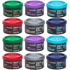 Kit Com 12 Unidades Aromatizante Para Carro Em Gel 60g
