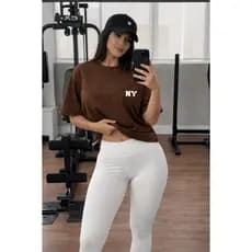 Camiseta Oversized Feminina NY | Premium | Estilo Streetwear Urbano