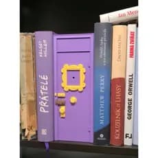 Book Nook Friends Porta Secreto Decorativo | Caixa Oculta Entre Livros | Organizador Série Friends