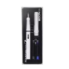 Conjunto De Canetas De Tinta Para Caneta-Tinteiro 0,38mm Escritório Do Estudante Material De Escrita Escolar