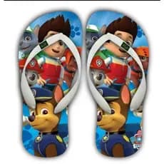Chinelo Personalizado Patrulha canina  Adulto e Infantil Menino e Menina Promoção