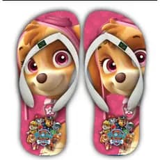 Chinelo Personalizado Patrulha canina Feminino e Masculino  Adulto e Infantil Promoção